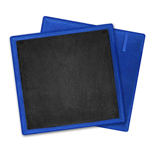 2Pack Clay Towel Auto Detailing, Fine Grade Microfiber Car Clay Towel