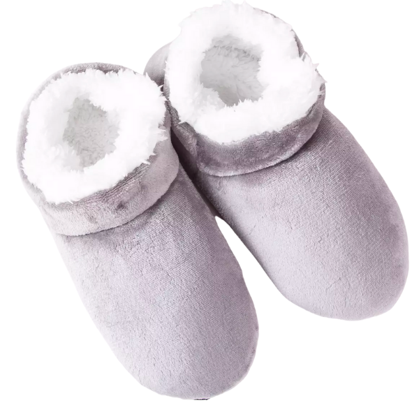 Men's Soft, Velvety Plush Slipper Socks
