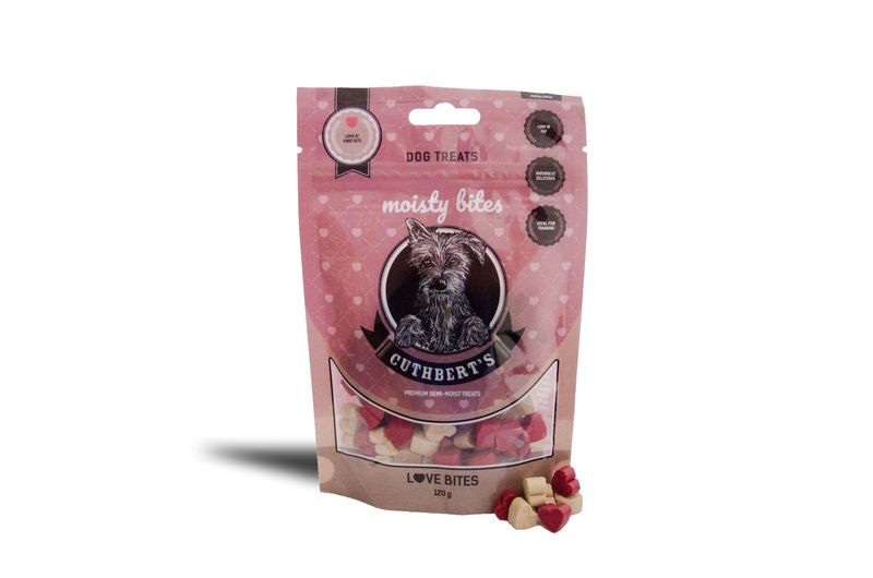 Cuthbert's - Premium Semi Moist Treats - Love Bites x 5