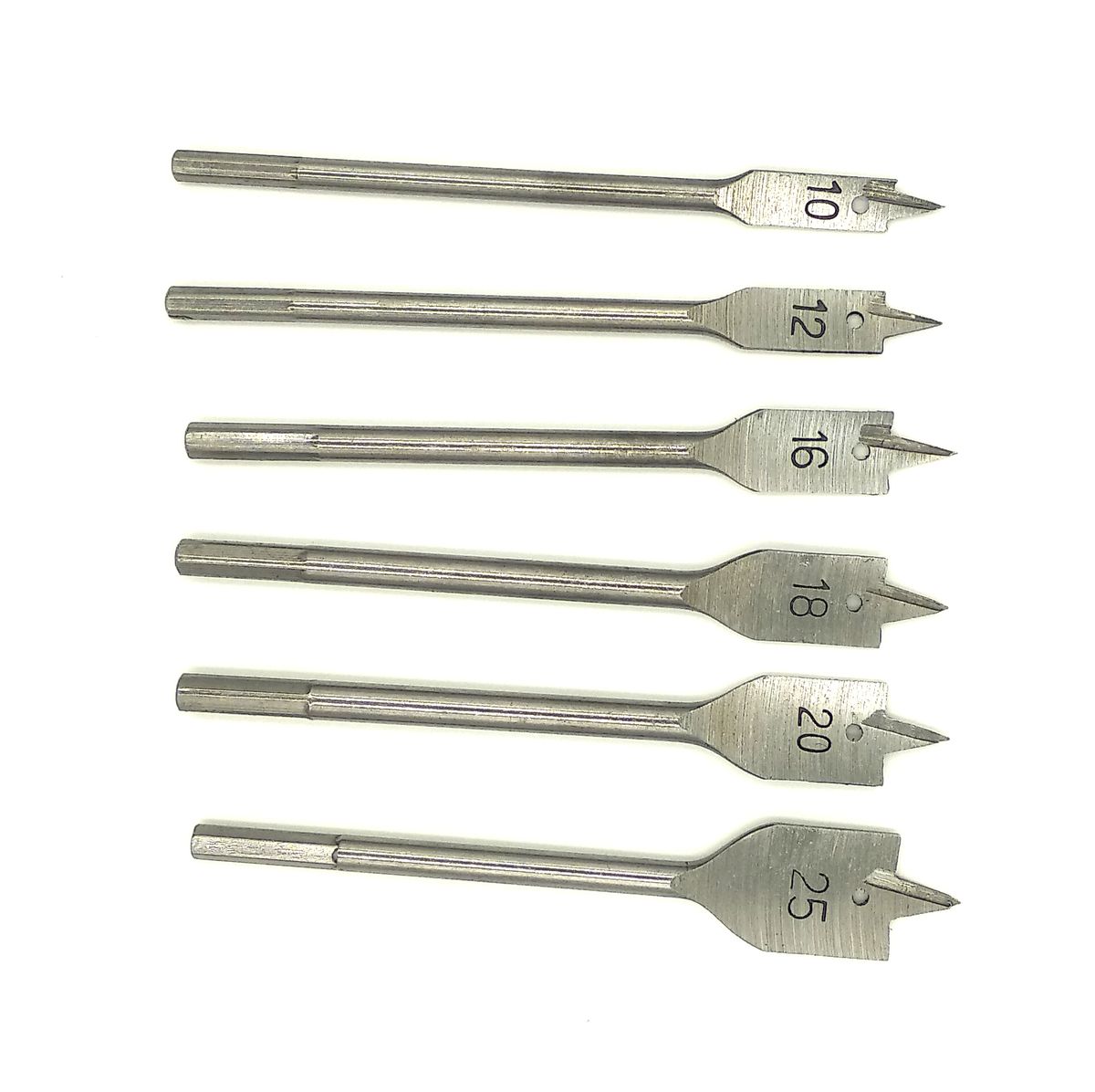 Paddle Flat Wood Boring Drill Bit Set 6 Piece Shop Today. Get it