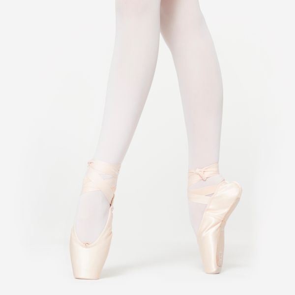 Starever Beginner Pointe Shoes with Flexible Soles - Beige