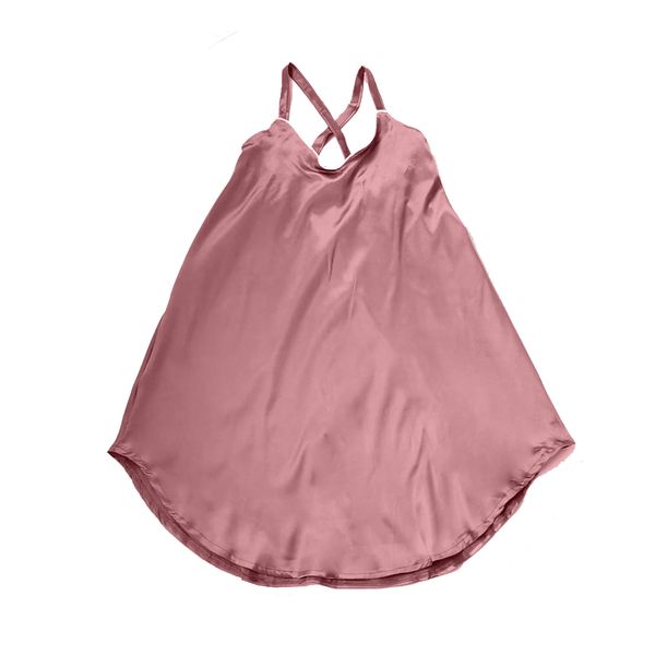 PJ Warehouse Copper Pink Satin nightie