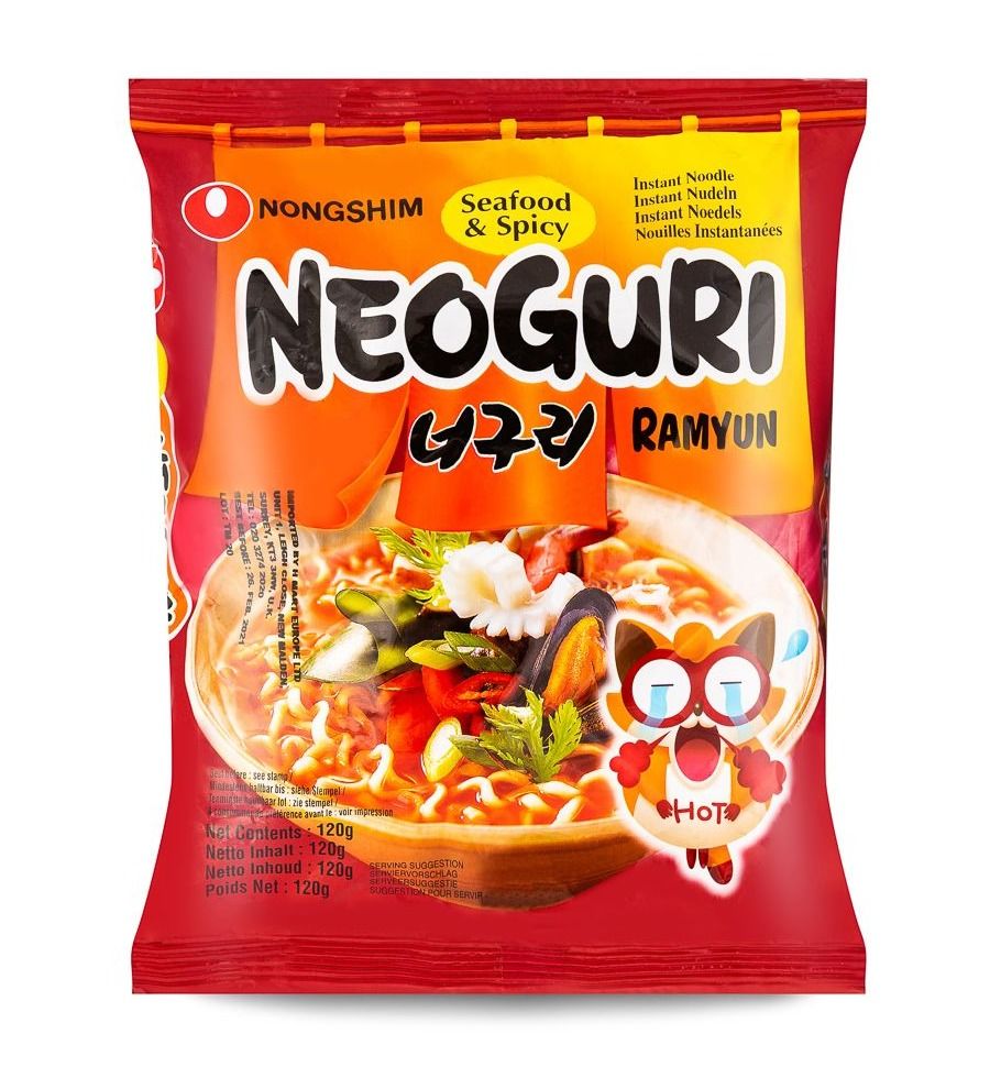 Nongshim Neoguri Spicy Seafood Noodles 10 Pack Buy Online In South 