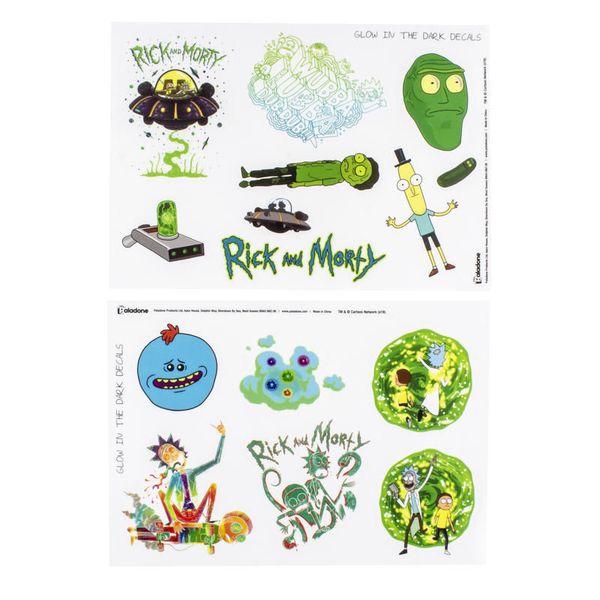 Rick and Morty Gadget Decals (Parallel Import)