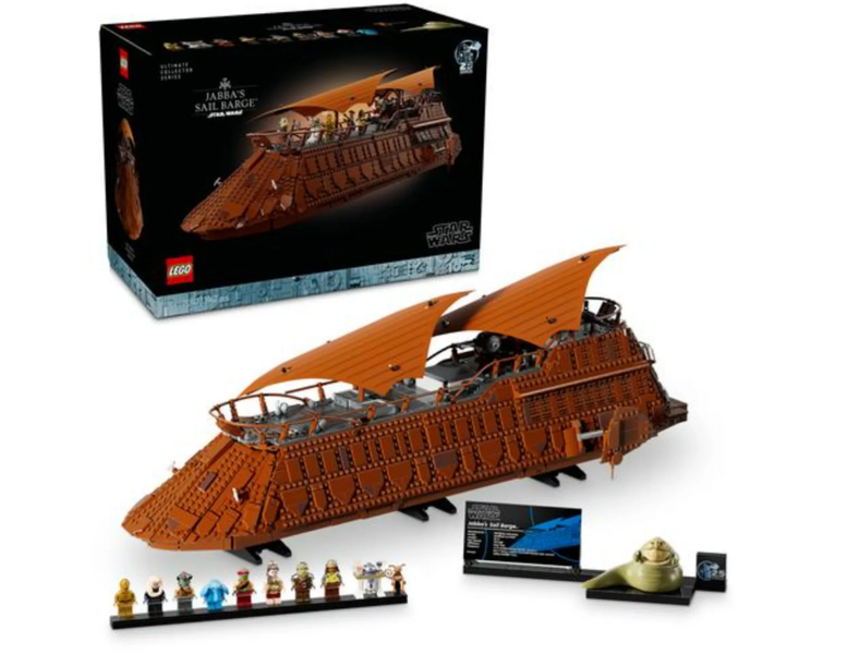LEGO Star Wars Jabba's Sail Barge UCS Set for Adults 75397
