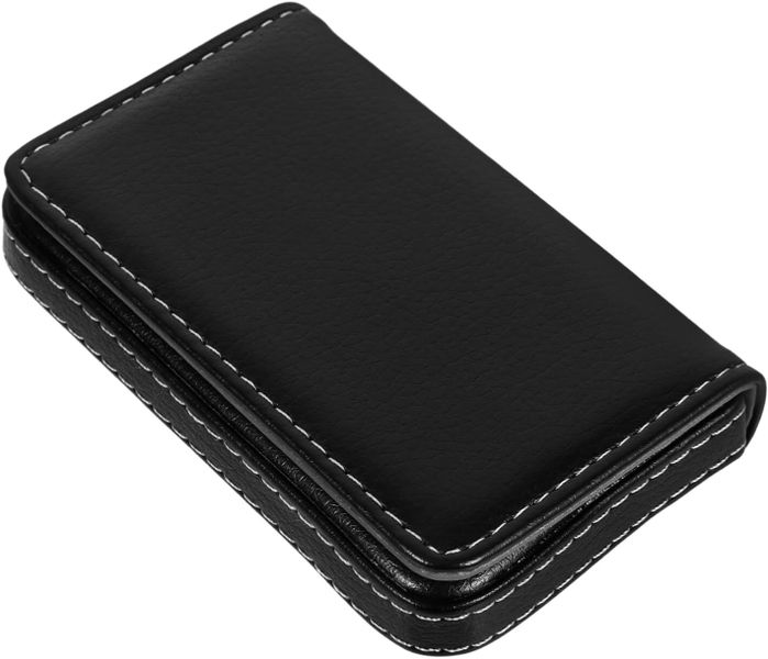 Business Holder Magnetic Closure and Name Card Case for Men Storage