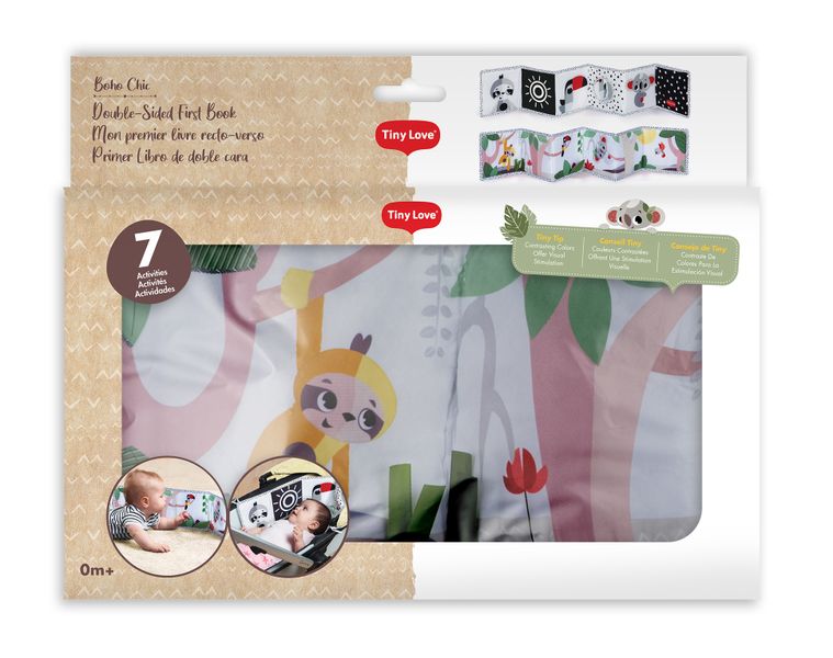 Tiny Love Boho Chic Double Sided First Book