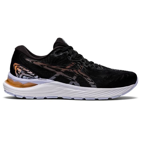 Asics Women's Gel Cumulus 23 Running Shoes Black & Sun Peach Buy