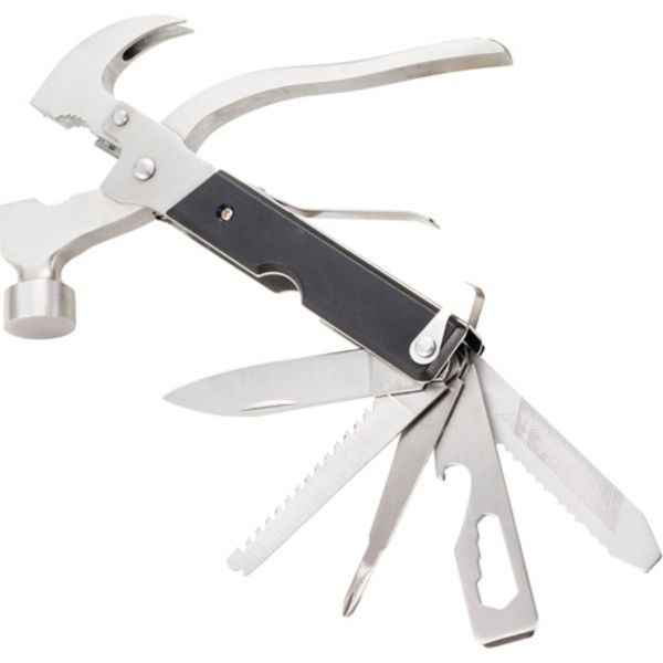 Heavy Duty Handy Mate Multi-Tool with Hammer 12-in-1 &amp; Pouch 2 Pack Bundle