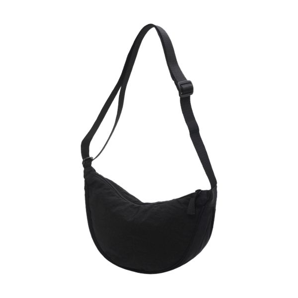 Trendy Small Shoulder Bag Dumpling Bag Casual Handbag Adjustable Strap