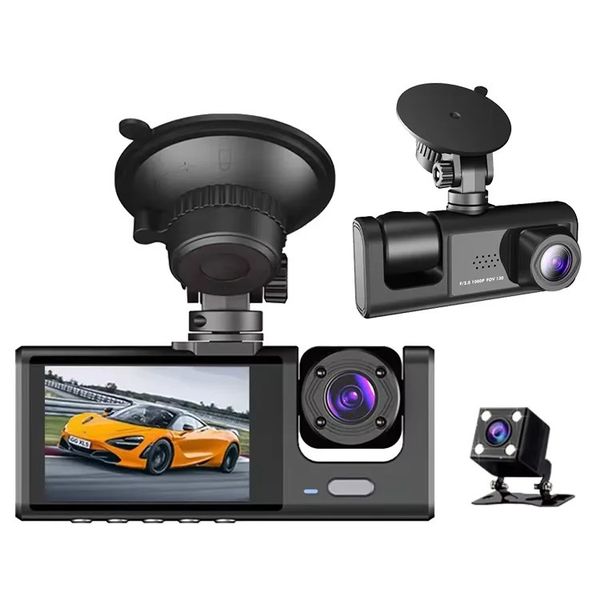 1080P Triple Lens Car Dash Camera