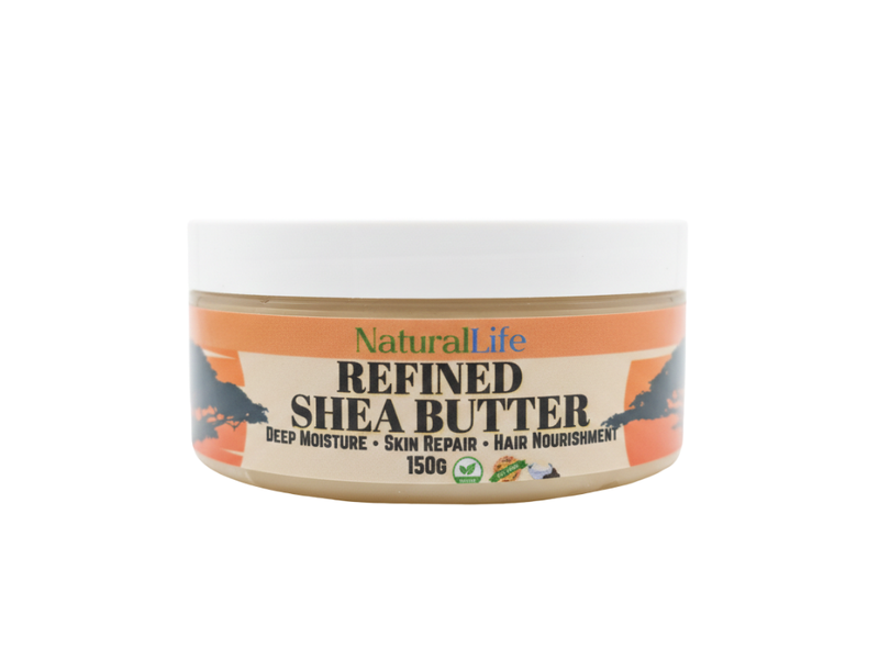 Naturallife Refined Shea Butter - Smooth, Moisturising Butter 150g