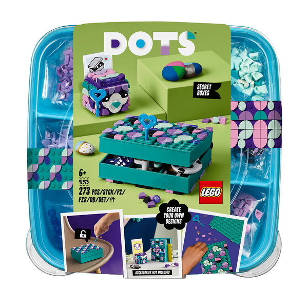 LEGO DOTS Secret Boxes Jewellery Box Set 41925