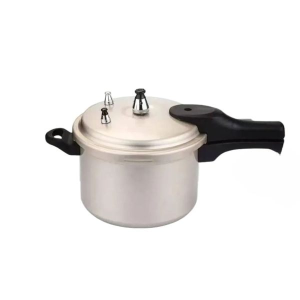 Silver Aluminum Stovetop Pressure Cooker