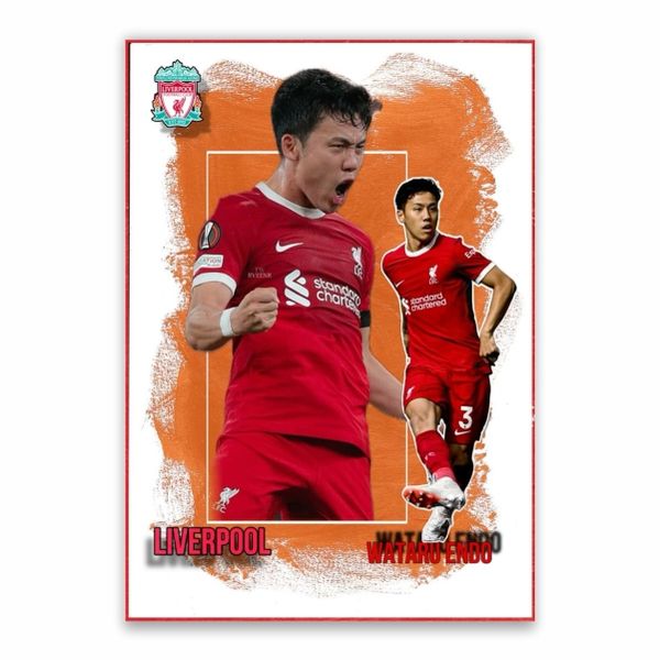 Wataru Endo Liverpool Poster - A1