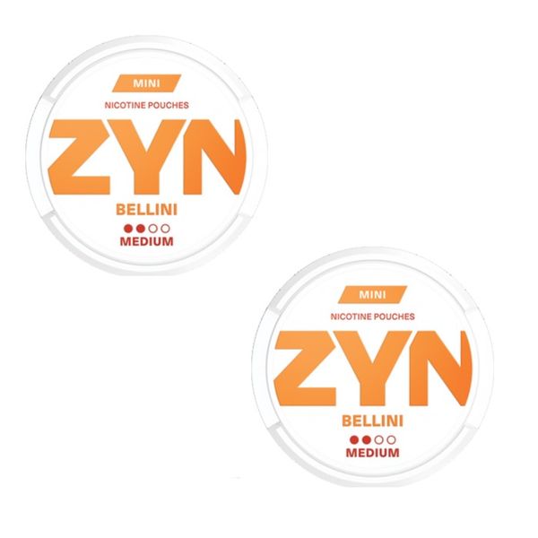 Zyn Mini Nicotine Pouches - Bellini 3mg - 2 Pack (30 Pouches)