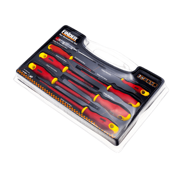 Finder - 8-Piece Electrically insulated Screwdriver Set
