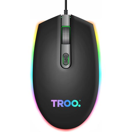 TROO Gaming FULL TILT GAME MASTER High Presicion RGB Mouse - DPI Switcher Image