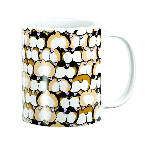 PepperSt Mug - Corgi Butts