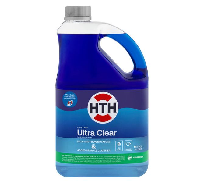 Ultra Clear 2 L - Dual-Action Pool Treatment for Algae Prevention