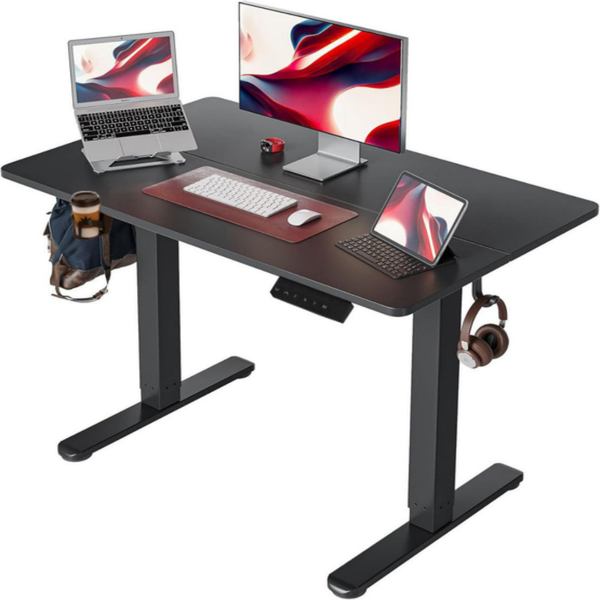 TOXIYA Smart Electric Lift Standing Desk, Height Adjustable, with Desktop