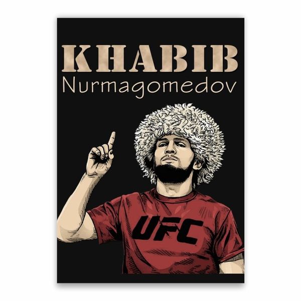 Khabib Nurmagomedov UFC Poster - A1