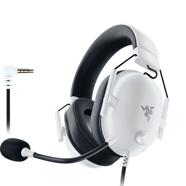 Razer BlackShark V2 X (Xbox Licensed) - Wired Gaming Headset - White