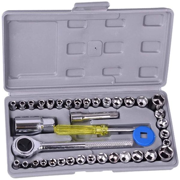 Razor 39 Piece Metric Ratchet And Socket Set