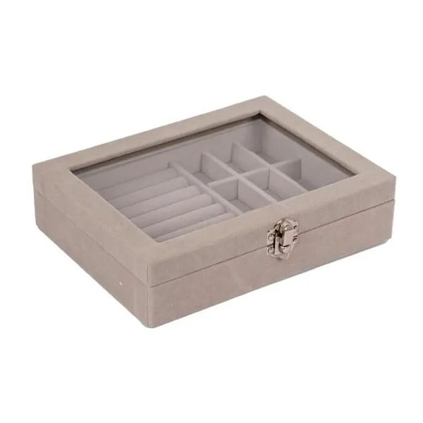 Display Organiser, Clear/Velvet, 205mm x 155mm