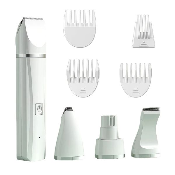 Dog Shaver Clippers Low Noise Rechargeable Cordless Electric Quiet