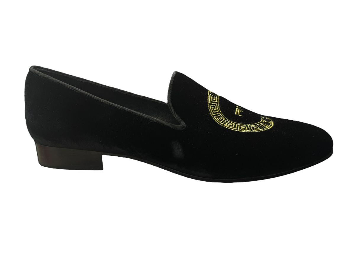 Rossimoda- Nero Velluto Mens Black Velvet Loafers | Shop Today. Get it ...