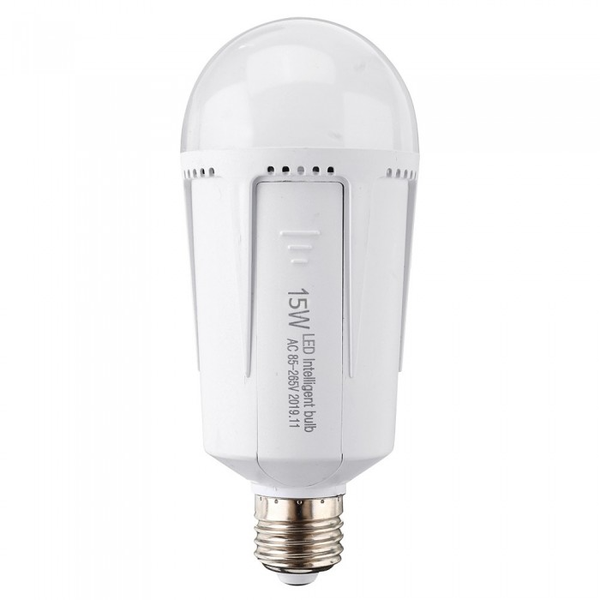 15W E27 Built-in Battery Current Pure White LED Emergency Light