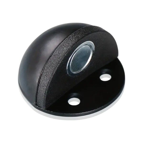 Magnetic Door Stopper For Floor - Black