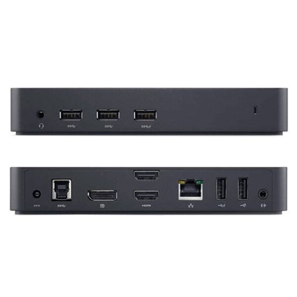 Dell D3100 Usb 3.0 Ultra Hd Triple Video Docking image