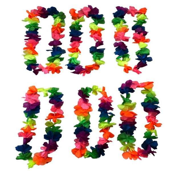 Garland Necklace Theme Flowers - Set of 6