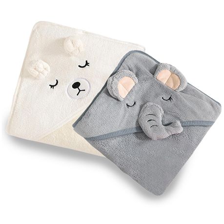 2 Pack Hooded Baby Towels - Premium Ultra Soft Organic Baby Bath Towel | Shop Today. Get it Tomorrow! | takealot.com
