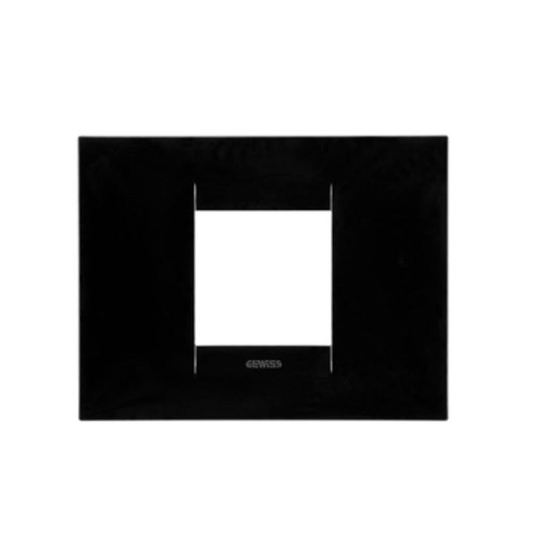 Gewiss GEO 2-Gang Cover Plate (Toner Black)
