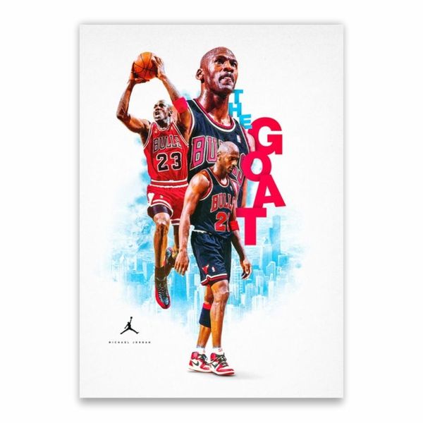 Michael Jordan The GOAT Poster - A1