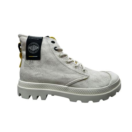 Beige palladium boots on sale