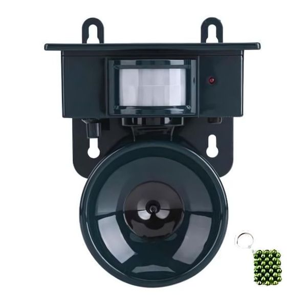 Outdoor Ultrasonic Solar Pest Repeller And A Keyholder