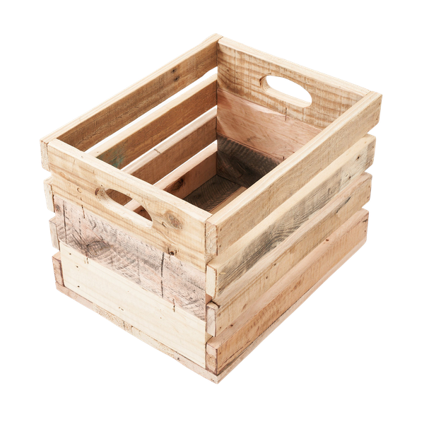 Pallet Wood Barn Crate Large - Wooden Storage Crate /Box