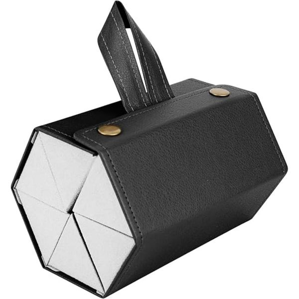 Bestby -6-Compartment Collapsible Eyeglass Travel/Home Organizer Case
