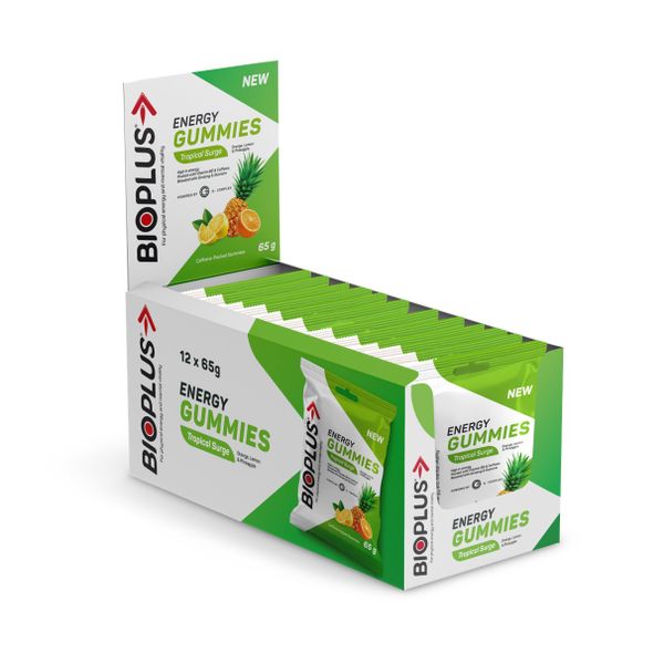 Bioplus Enegry Gummies Tropical Surge