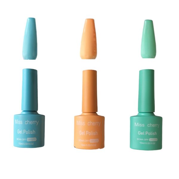 UV Gel Nail Polish - Set of 3 ( Pastel Trio )