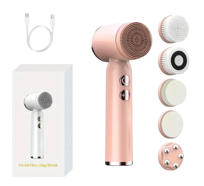 6-in-1 Smart Facial Cleansing Brush