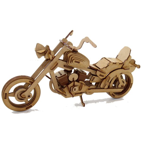 Wow We - 3D Wooden Model | 3D Puzzle | Harley Davidson