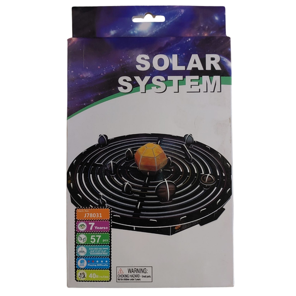 Solar System 3D Puzzle.