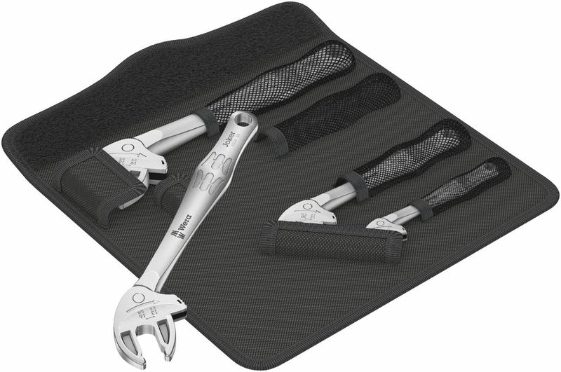 Wera - 05020110001 6004 Joker 4 Set 1 self-Setting Spanner Set