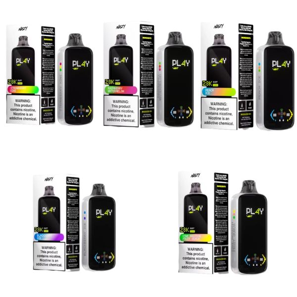 Nasty Play 28000 Puffs Disposable Vape - Variety (Pack of 5)