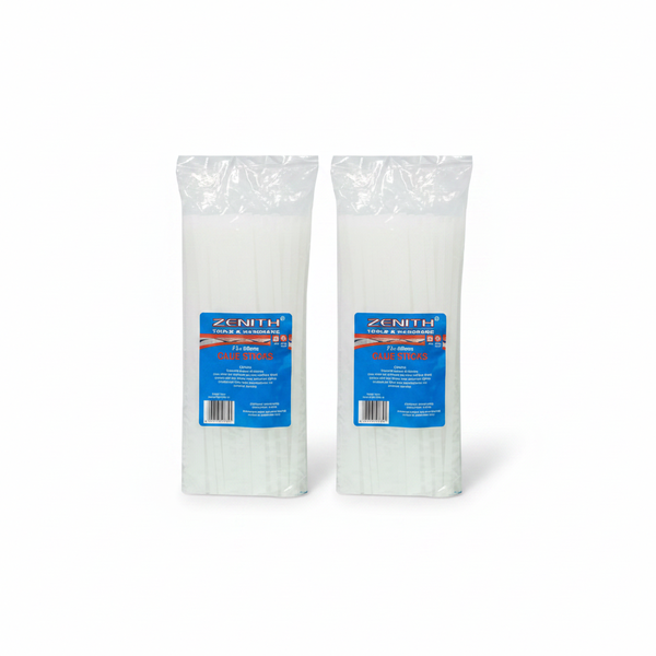 Zenith Hot Melt Glue Sticks 7.2mm x 300mm 74 Piece Pack - 2 Pack